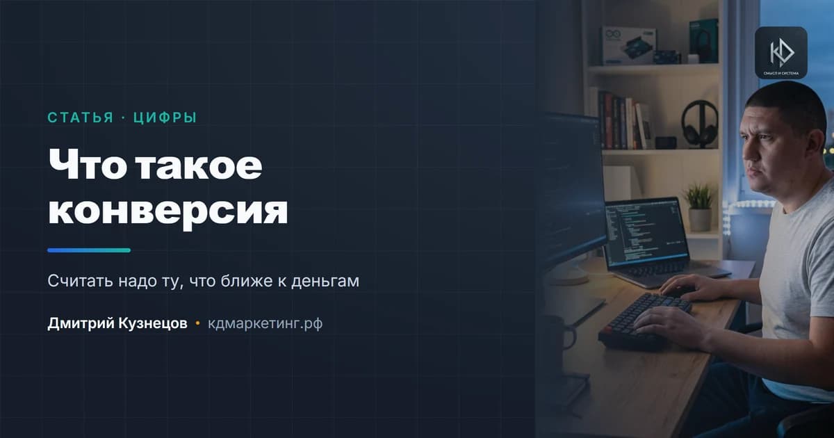 Что такое конверсия простыми словами и как её считать