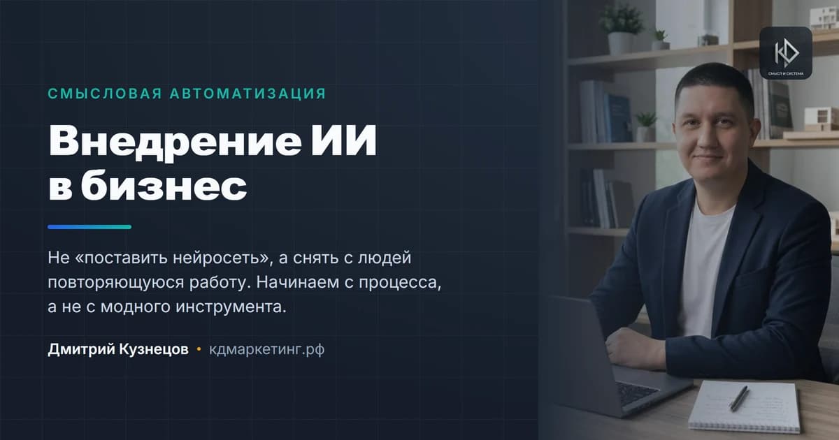 ИИ для бизнеса: что реально работает и с чего начать